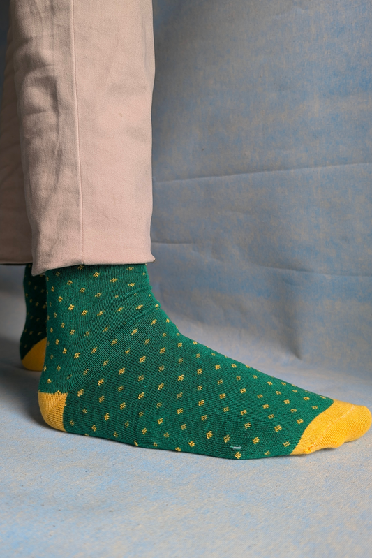 Green dots  Full Socks