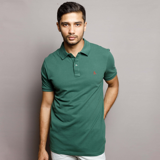 Pine Green Polo T-Shirt