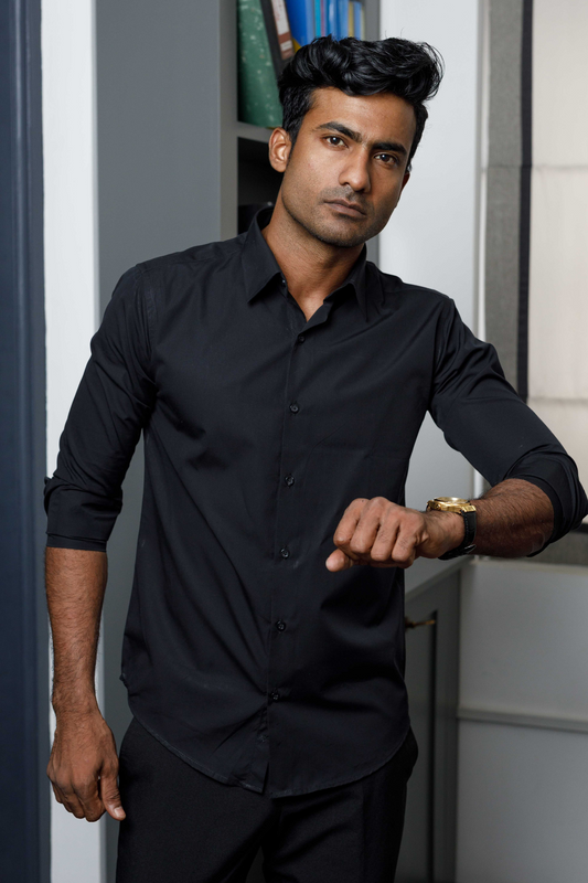 Essentials Black Shirt