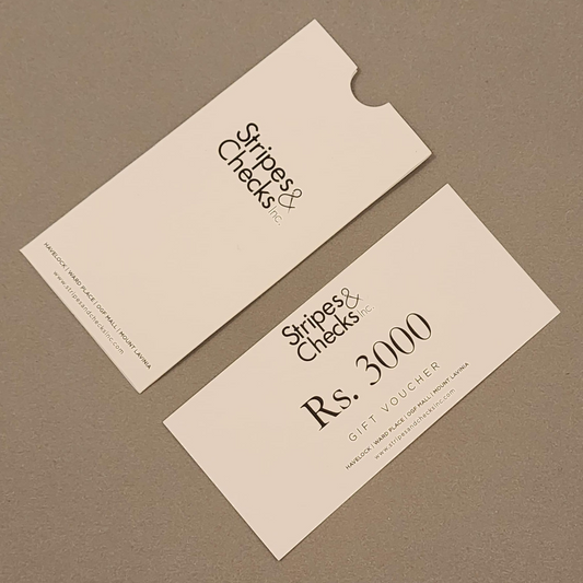 Stripes and Checks Gift Vouchers
