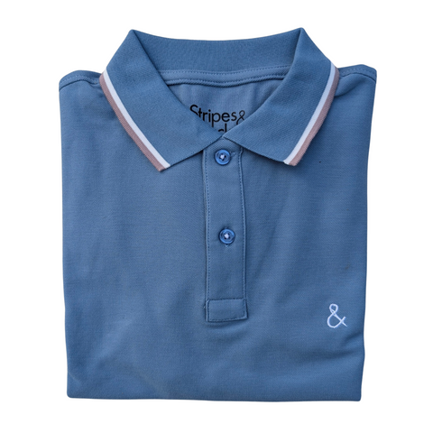 Fresh Frost Blue Polo T-Shirt