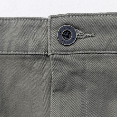 Olive Green Stretch Chino Pants