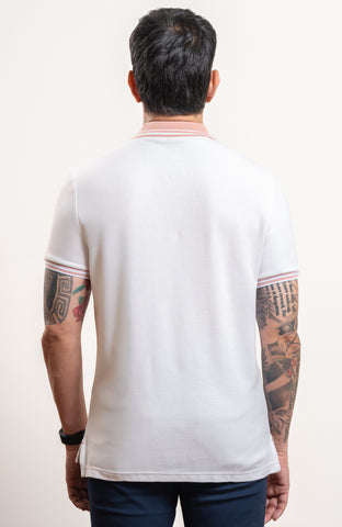 Ivory Coral Classic Polo T-Shirt