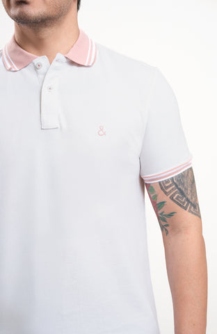 Ivory Coral Classic Polo T-Shirt
