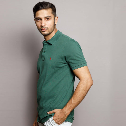 Pine Green Polo T-Shirt
