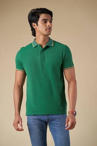 Moss Green Polo T-Shirt