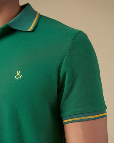 Moss Green Polo T-Shirt