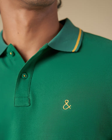 Moss Green Polo T-Shirt