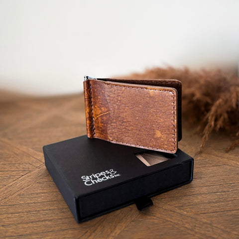 Bi-fold Wallet-BR-Brown