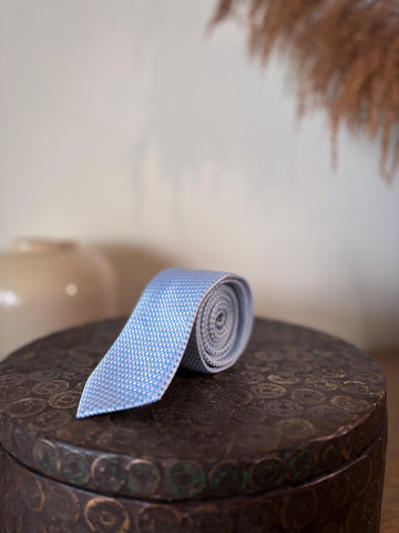 Print & Textured - 100% Silk Woven Tie