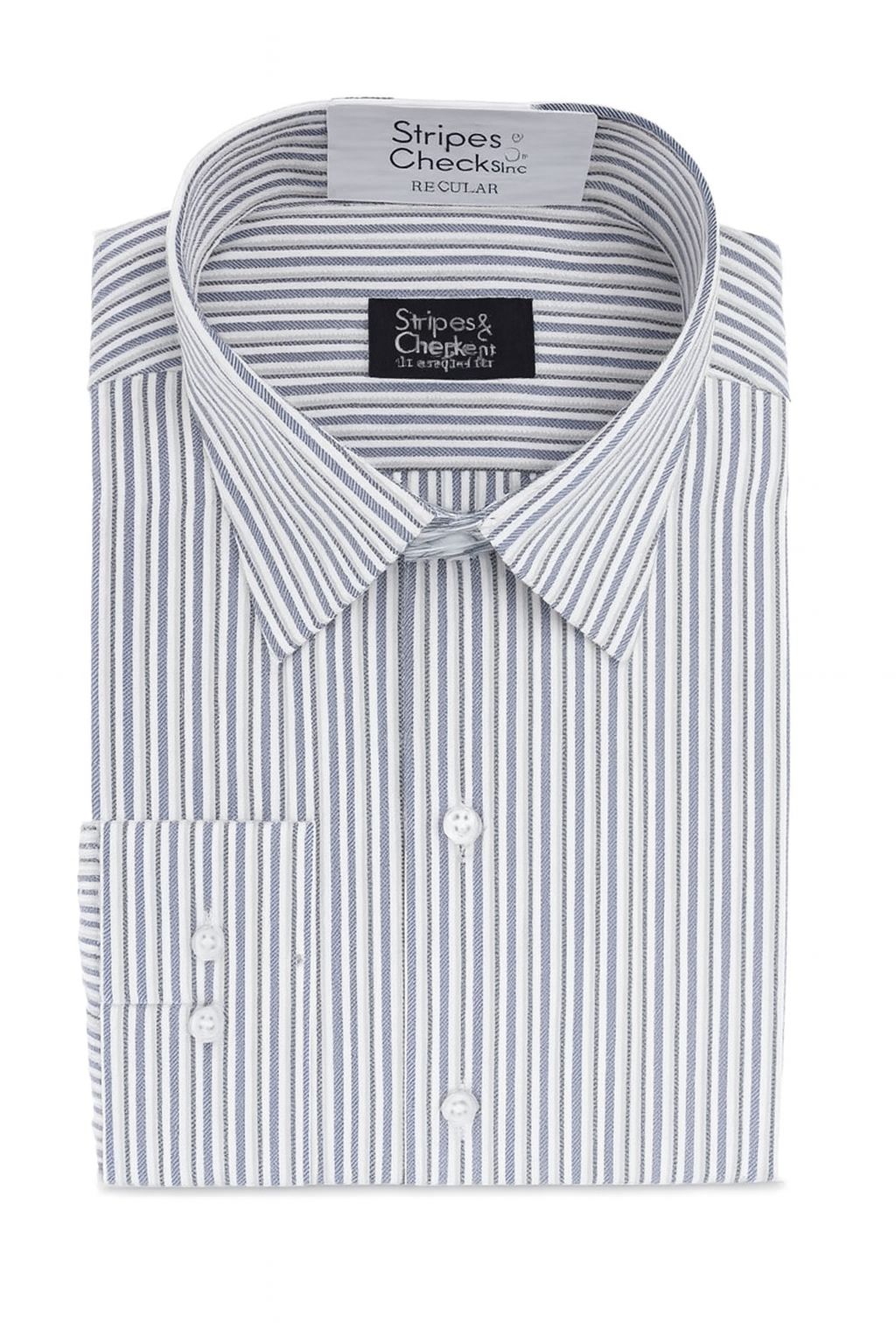 Mens Essentials - Formal Stripe Shirt