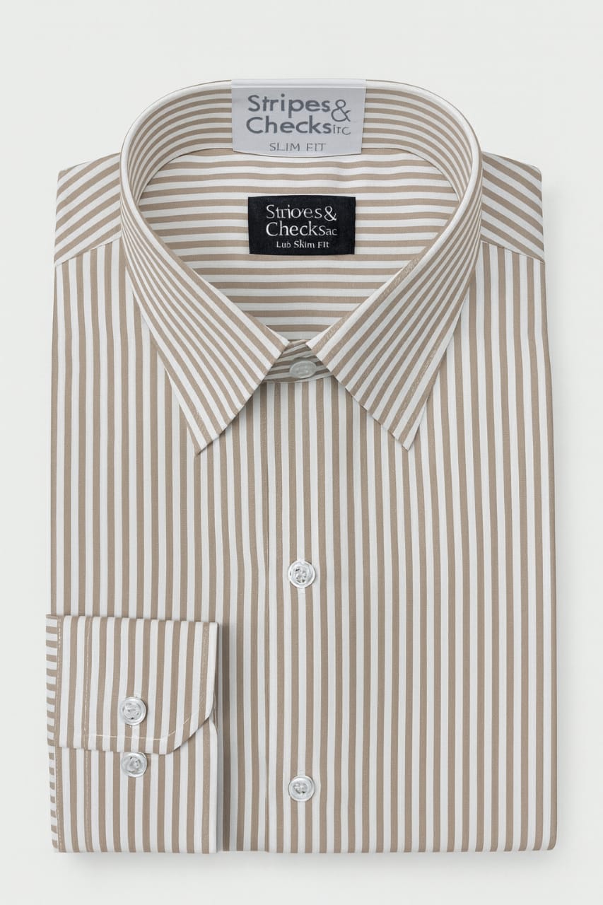 Mens Essentials - Formal Stripe Shirt