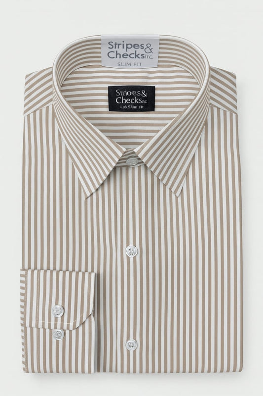 Mens Essentials - Formal Stripe Shirt