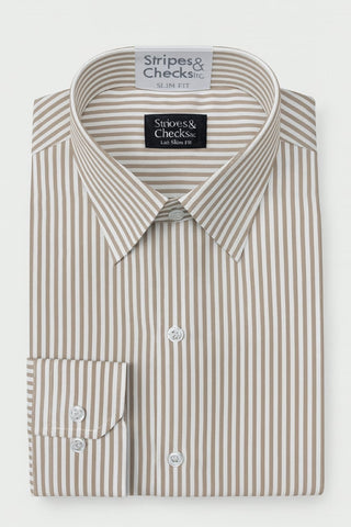 Mens Essentials - Formal Stripe Shirt