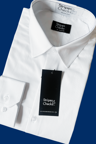 Essentials - White Textured Shirt