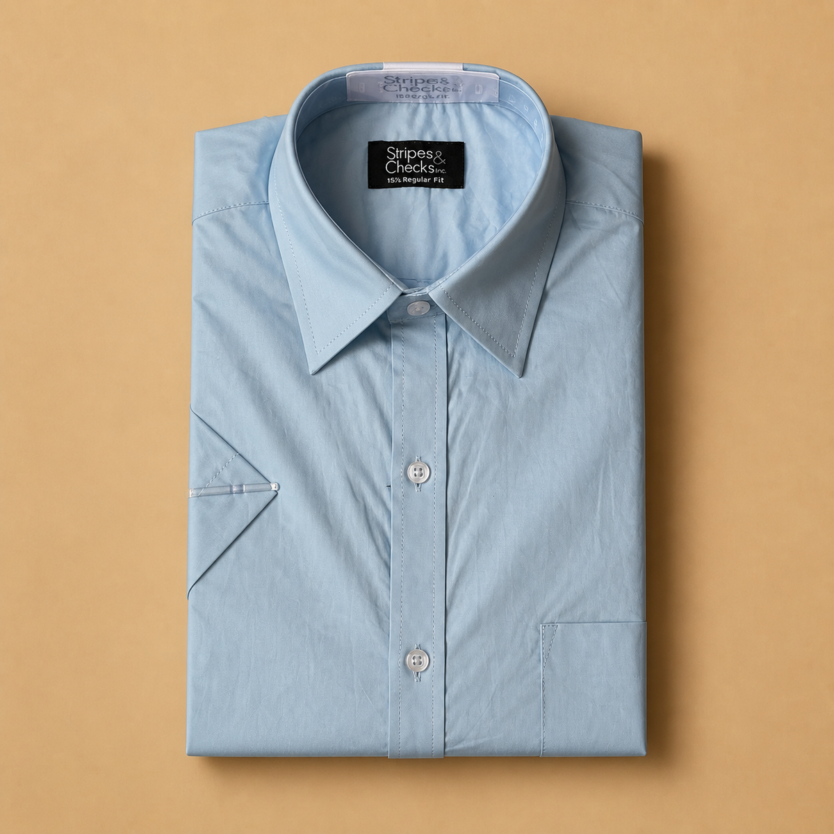 Baby Blue Short Sleeve Shirt