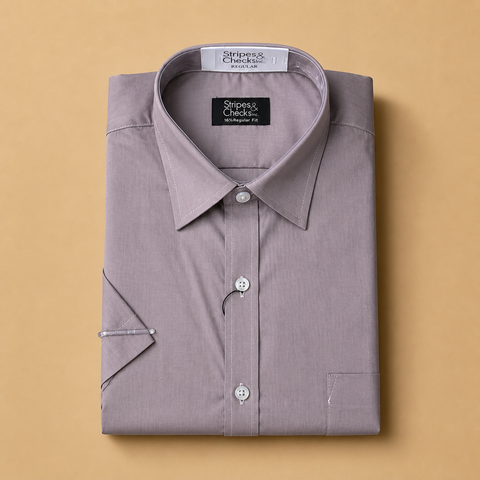Light Purple Short Sleeve Shirt