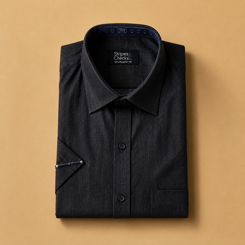 Black Short Sleeve Shirt